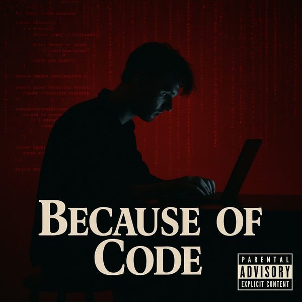 Cover art for Because of Code